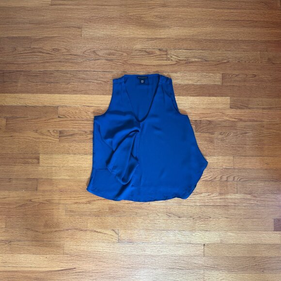 Flowy Cobalt Blue Top - Picture 1 of 4